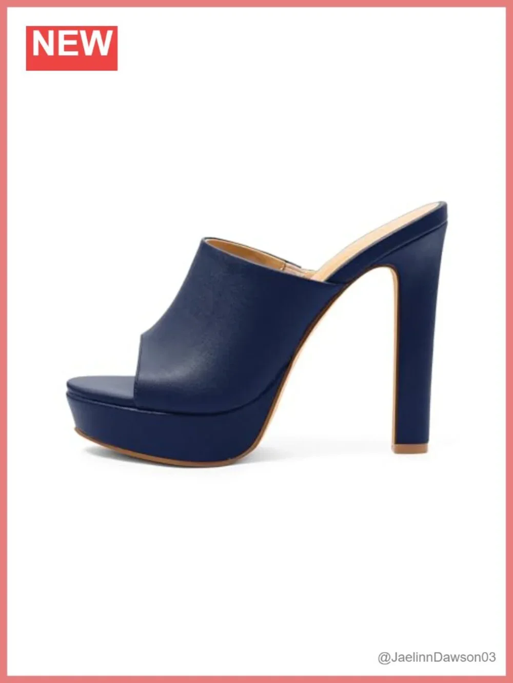 Platform Heeled Sandals Slip On Open Toe Women's High Heel Stilettos
